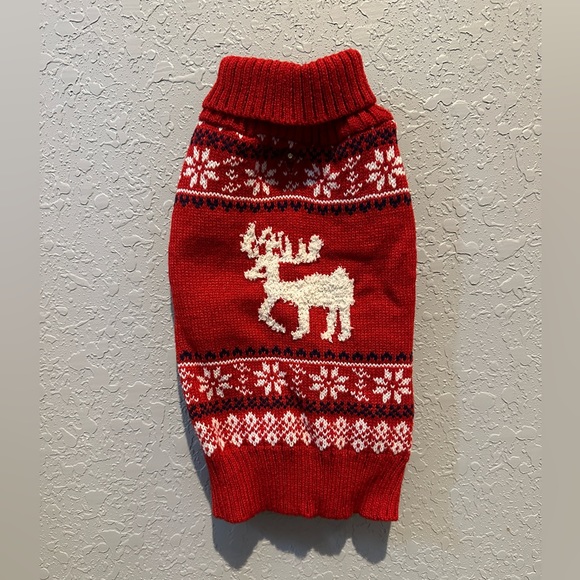 Christmas Dog Sweater - Size M - Picture 1 of 7